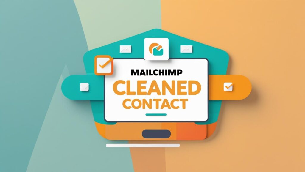 mailchimp cleaned contact